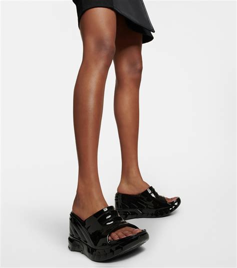 givenchy zipper sandals|givenchy marshmallow sandals.